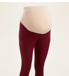 Maroon full panel pixie pants